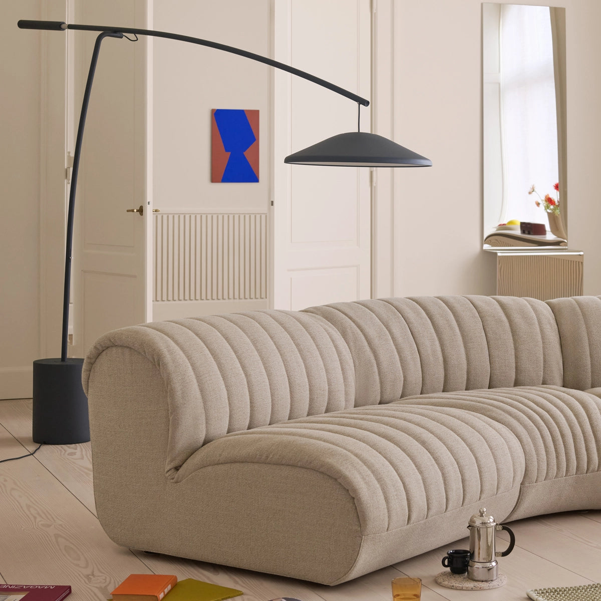 Muuto Coltre 3P. Sofa - Configuration 4 - Ecriture 240