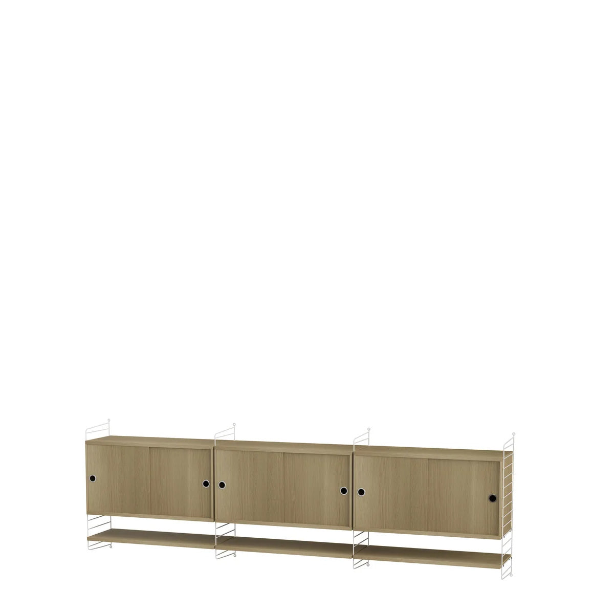 String Living Room E - Oak