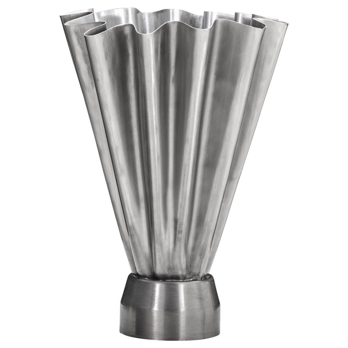House Doctor Flood vase - 33x23 - børstet sølv