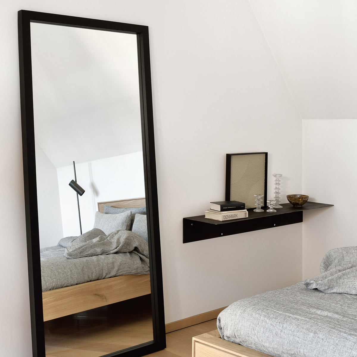 Ethnicraft Light Frame Floor Mirror - 90x200cm