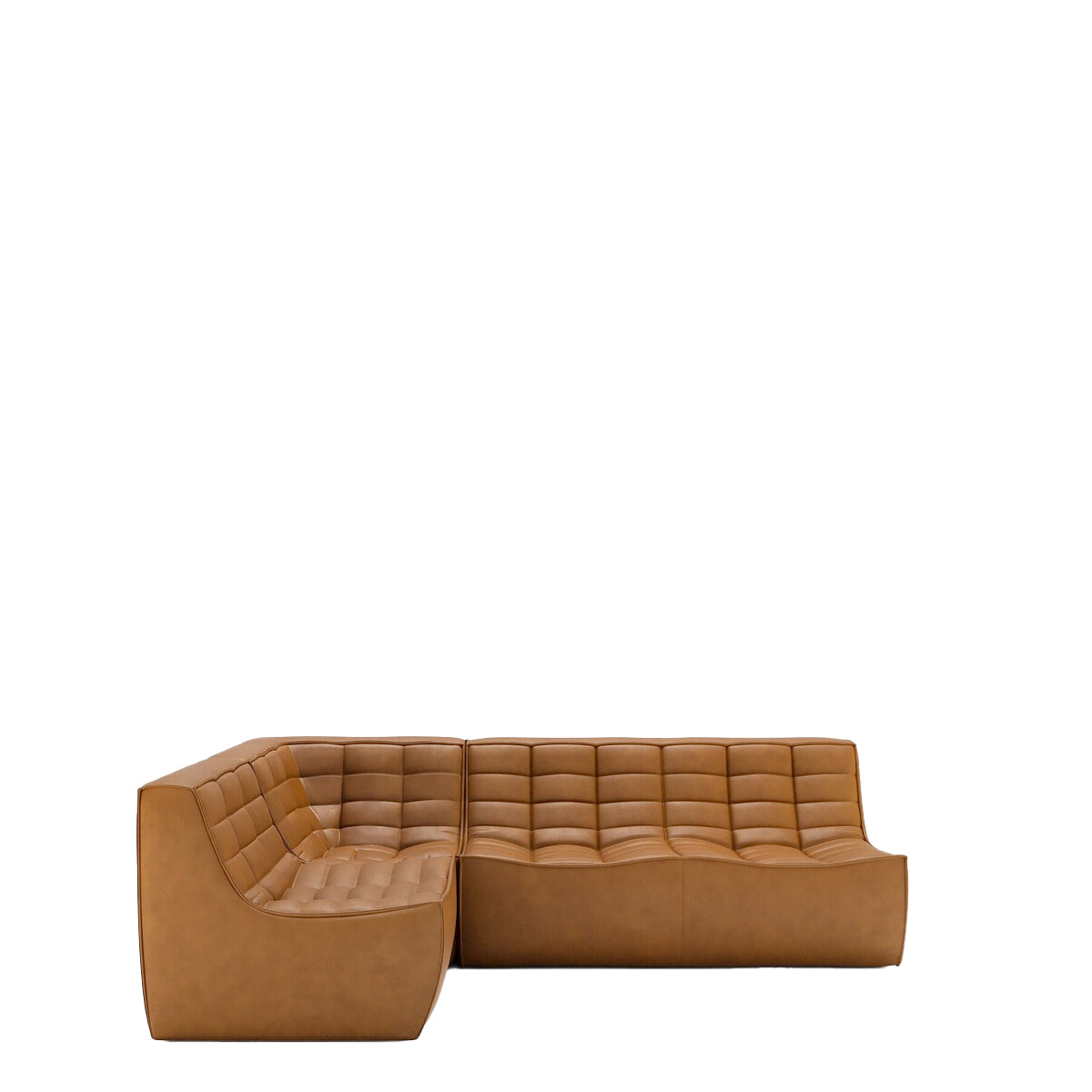 Ethnicraft N701 sofa - 231x171 - Modular Sofa Set - Old Saddle