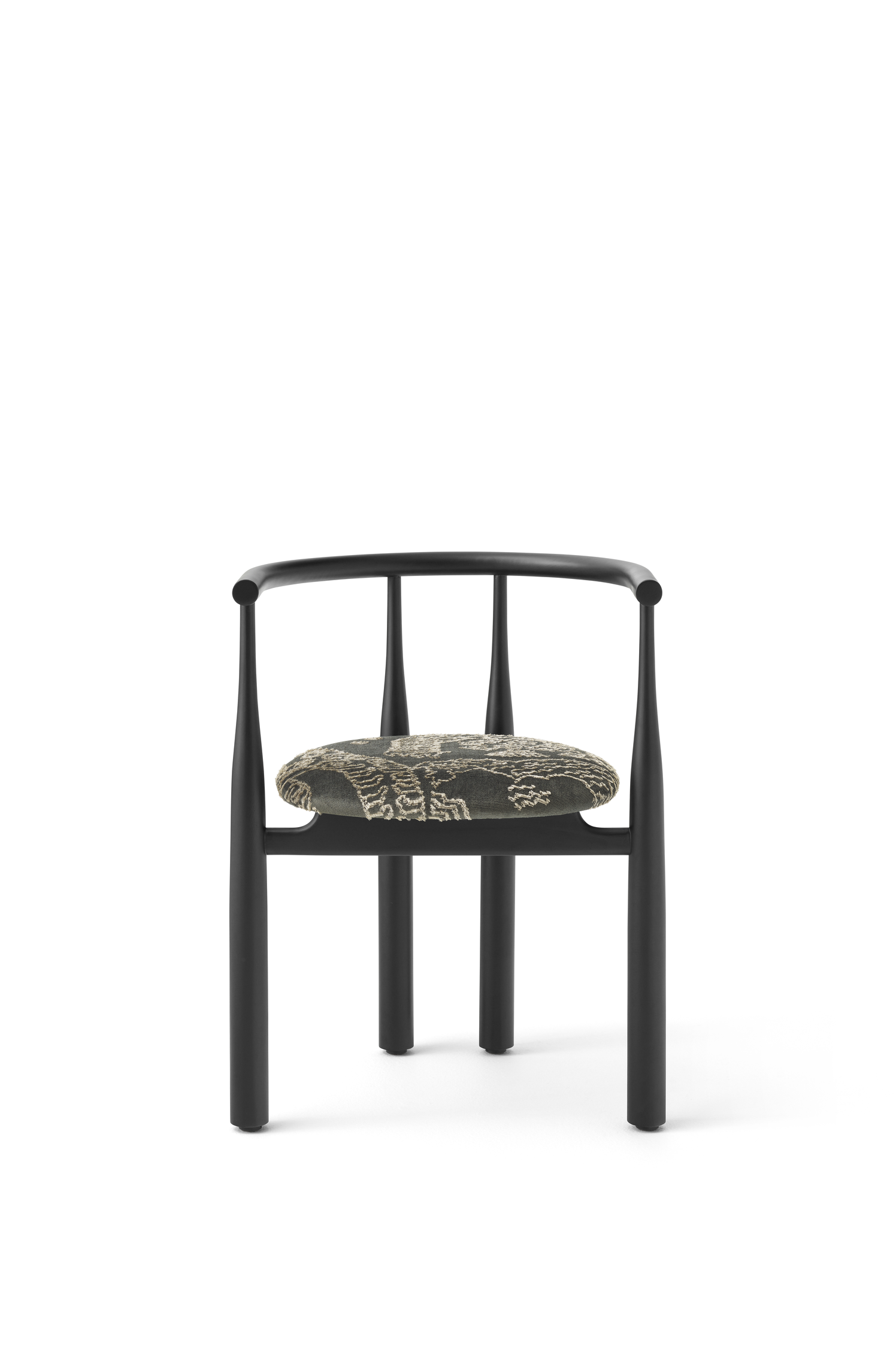 New Works Bukowski Armchair, Black, Tiger Mountain 003