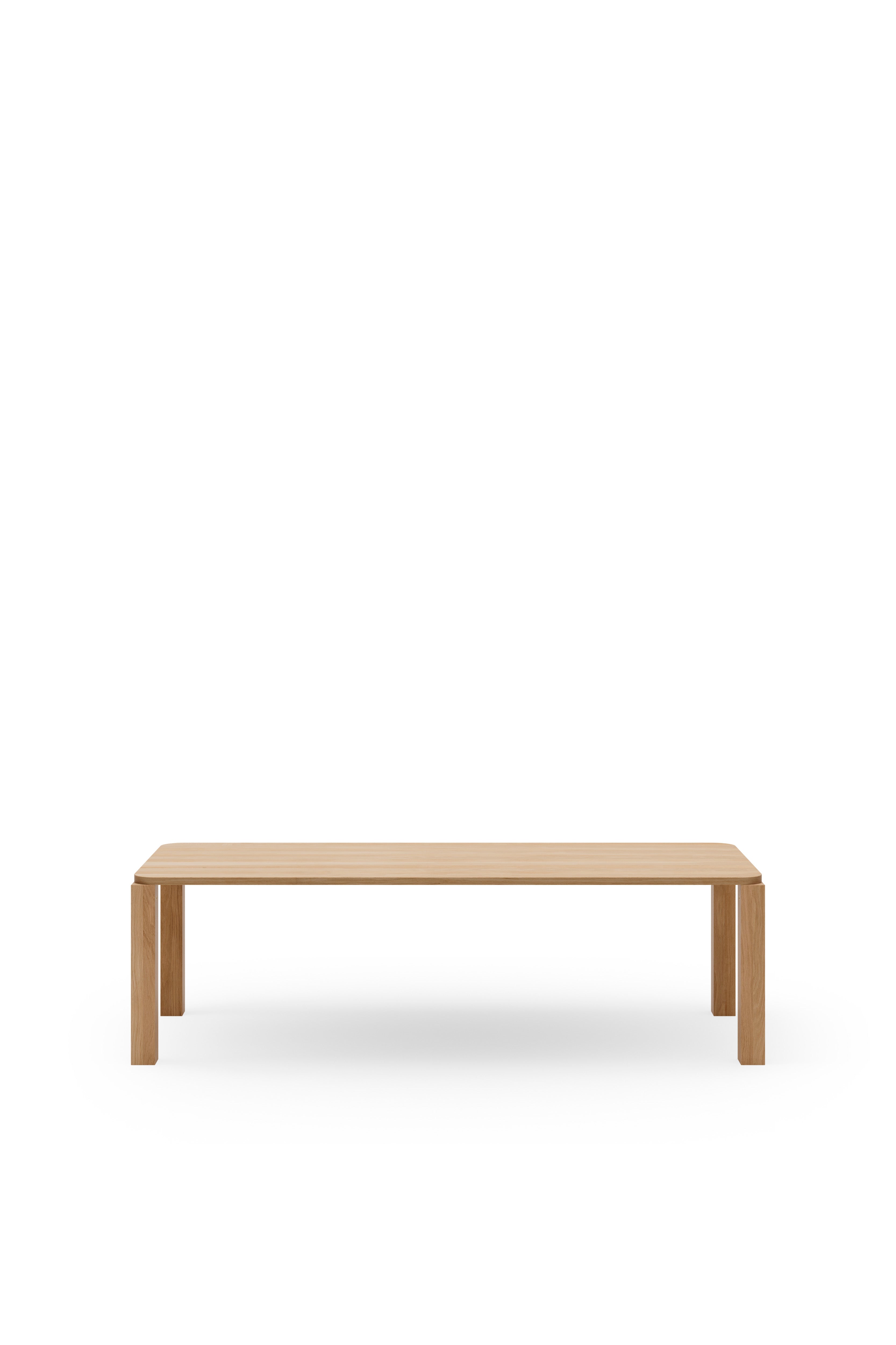 New Works Atlas Dining Table, 250x95, Natural Oak