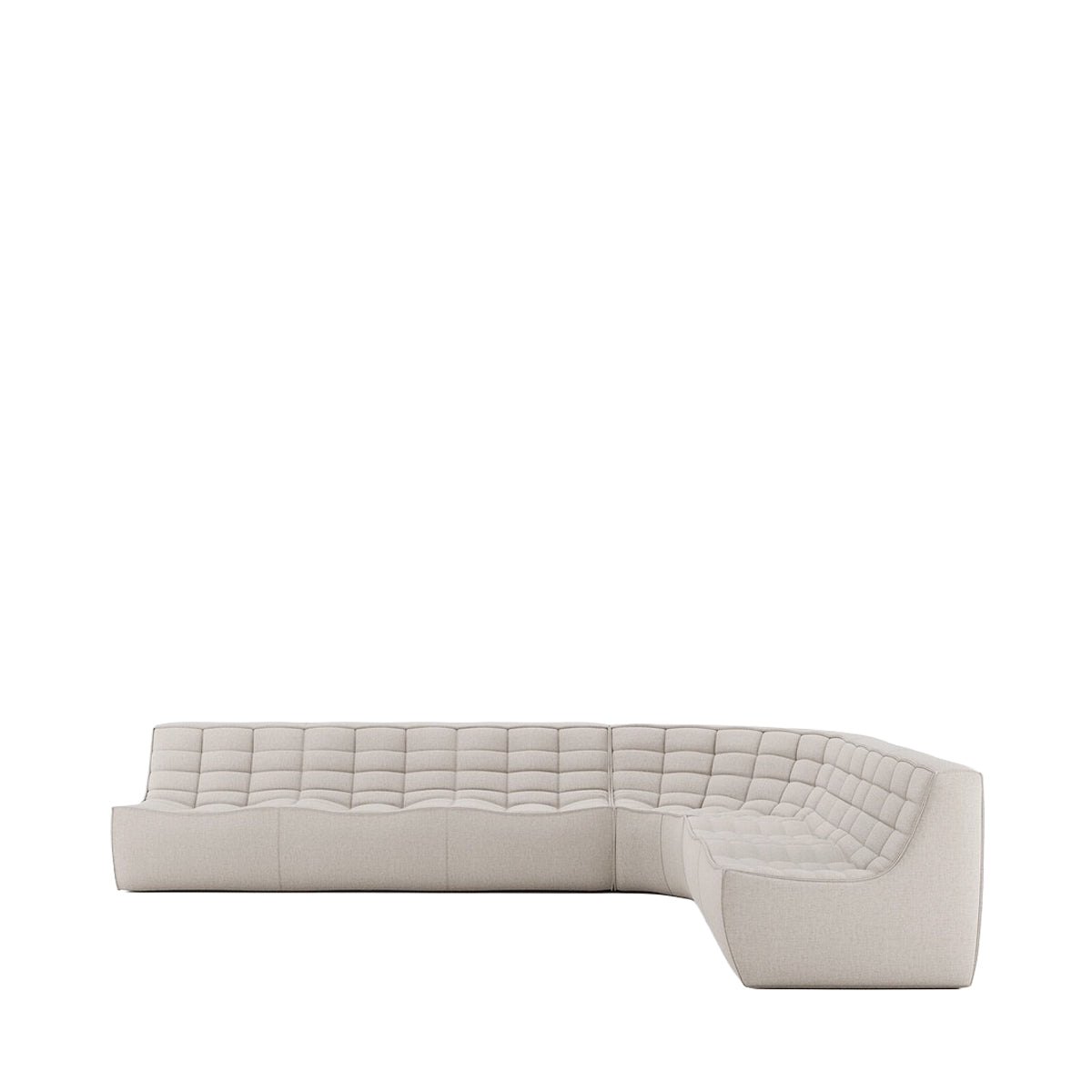 Ethnicraft N701 Hjørnesofa - Beige - DEMO.