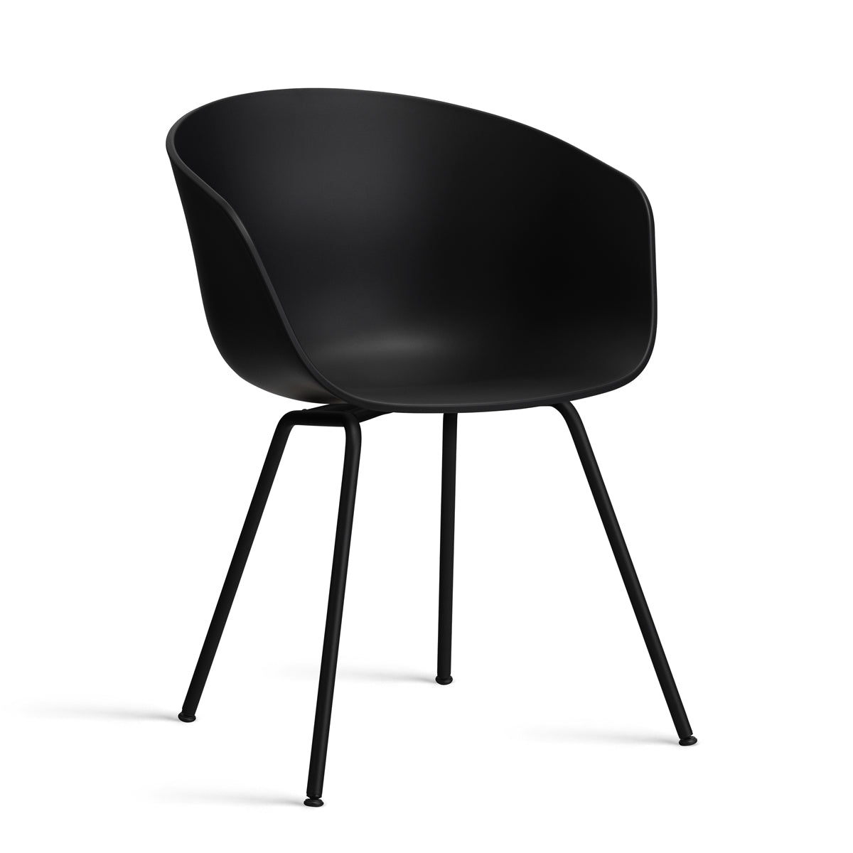 HAY About A Chair - AAC 26 - Sort Stel - Sort