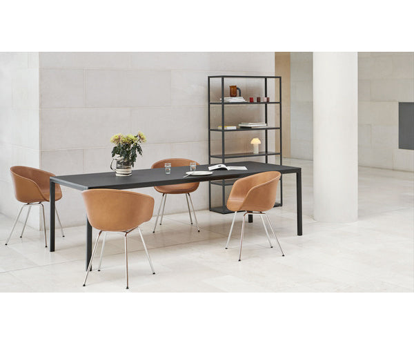 HAY About A Chair (AAC27) Cognac Sense Læder - Krom