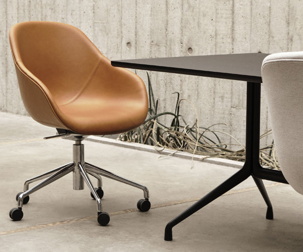 HAY About A Table AAT10 - 220x105cm - Sort linolium