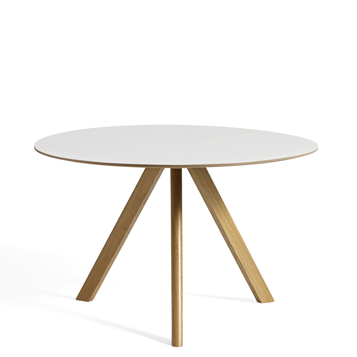 HAY CPH20 Round Table - Ø120cm - Hvid Laminat