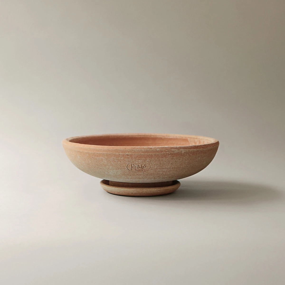 Bergs Potter Ada Low krukke - 31x9 - rosa terracotta