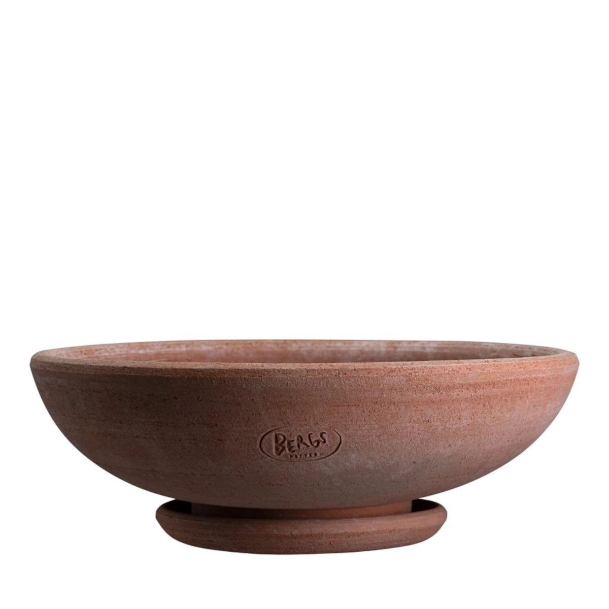 Bergs Potter Ada Low krukke - 31x9 - rosa terracotta