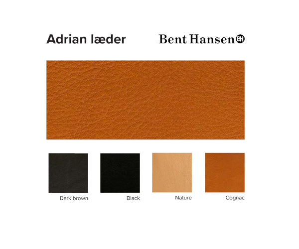 Bent Hansen Primum Lounge Stol - Adrian Læder