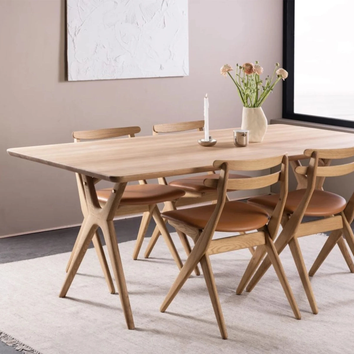 Kristensen & Kristensen Amelia Spisebord - 280x100 - Eg