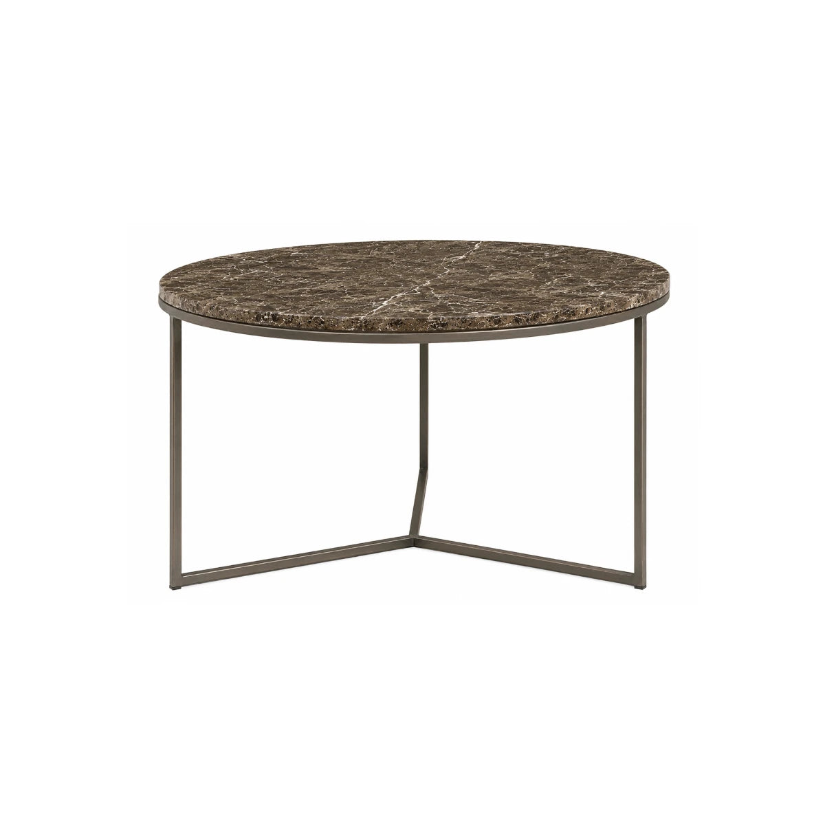 Artwood Cedes Marble sofabord - Ash Brown - 80 cm