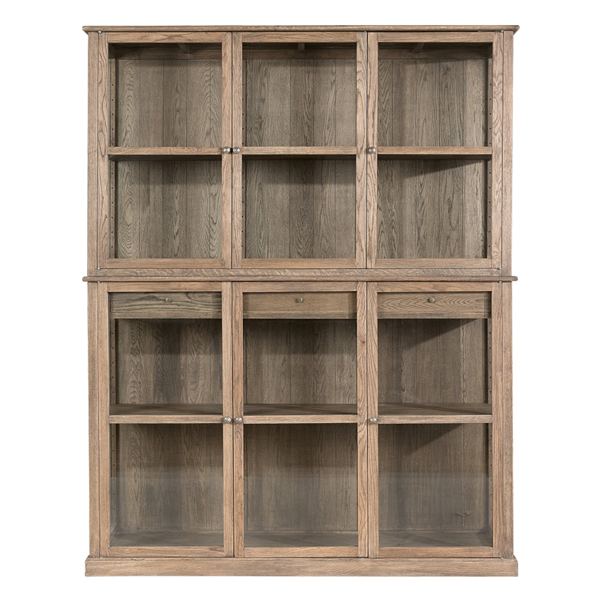 Artwood Denver vitrineskab - 220x170x40 - oak