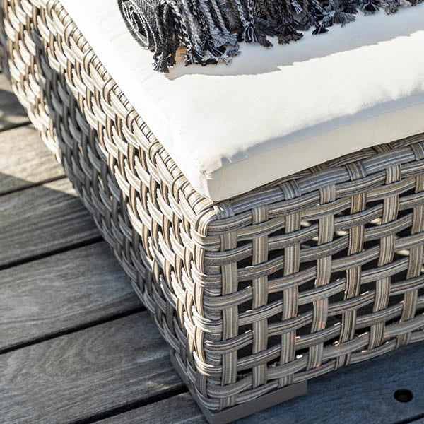 Artwood Orlando solseng - Classic Grey - inkl. offwhite hynde