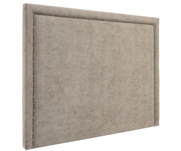 velour sengegavl med nitter artwood paris