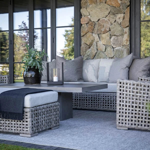 Artwood San Remo sofa - 3 pers - inkl offwhite hynder