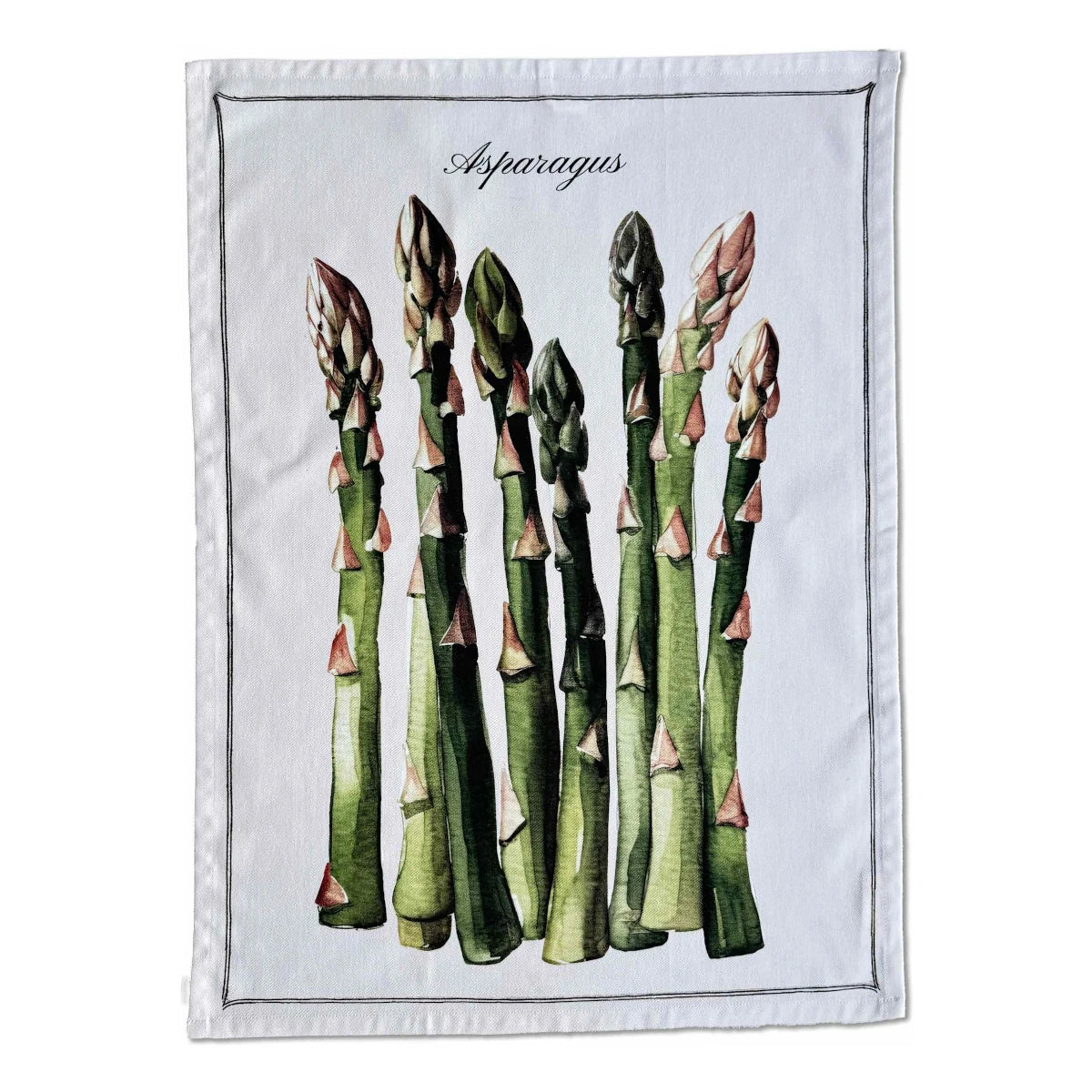 Vanillafly viskestykke - asparagus - 50x70