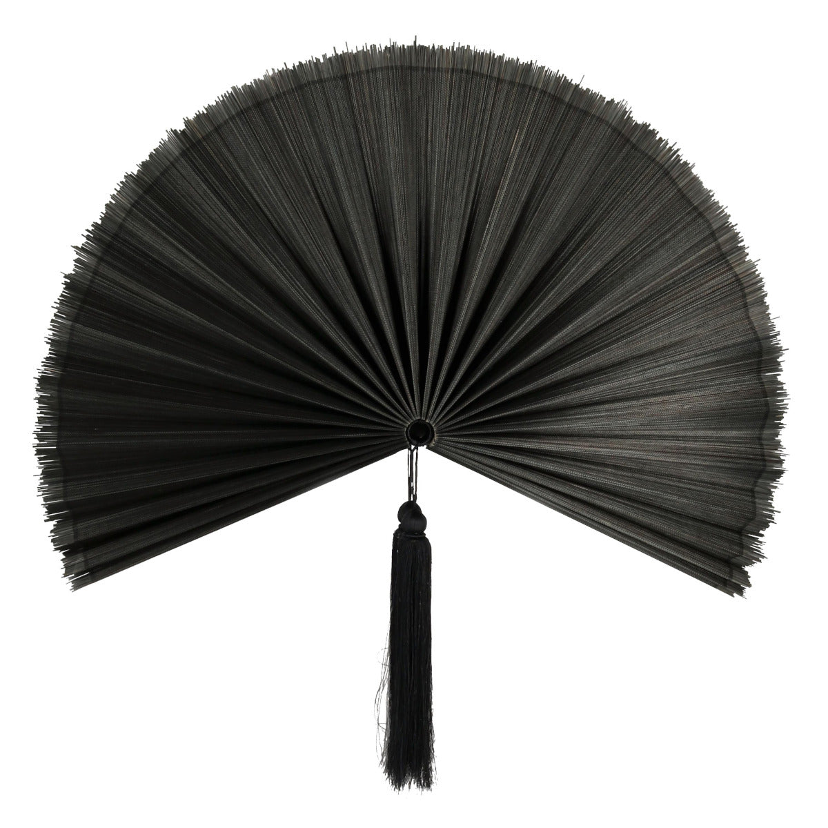 Nanka Vifte vægdekoration - 39x81 - black
