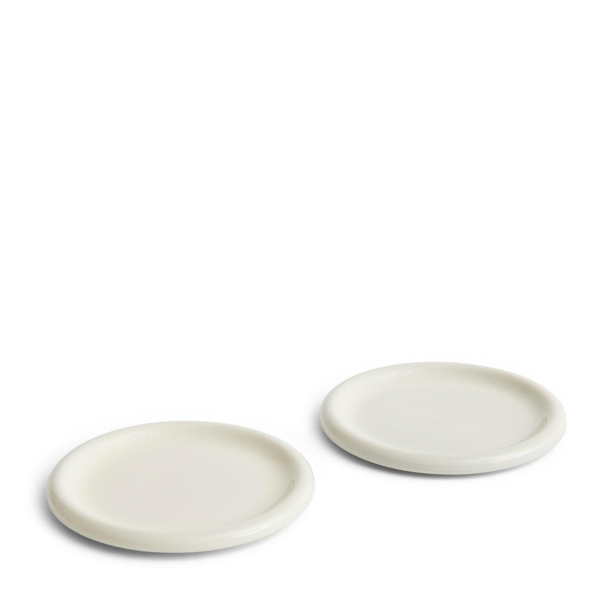 HAY Barro Plate - 24cm. - Off-White - Set a 2 stk.