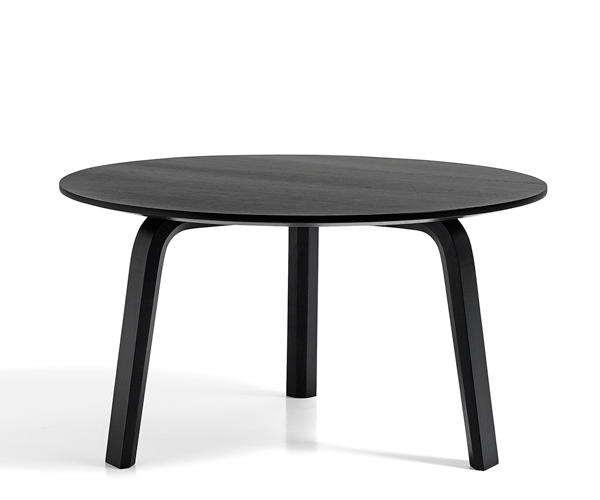 HAY Bella Coffee Table Stor - Ø60xH:32cm - Black