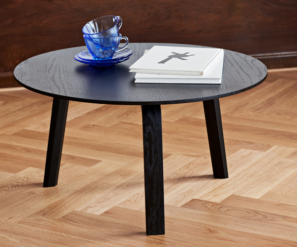 HAY Bella Coffee Table Stor - Ø60xH:32cm - Black