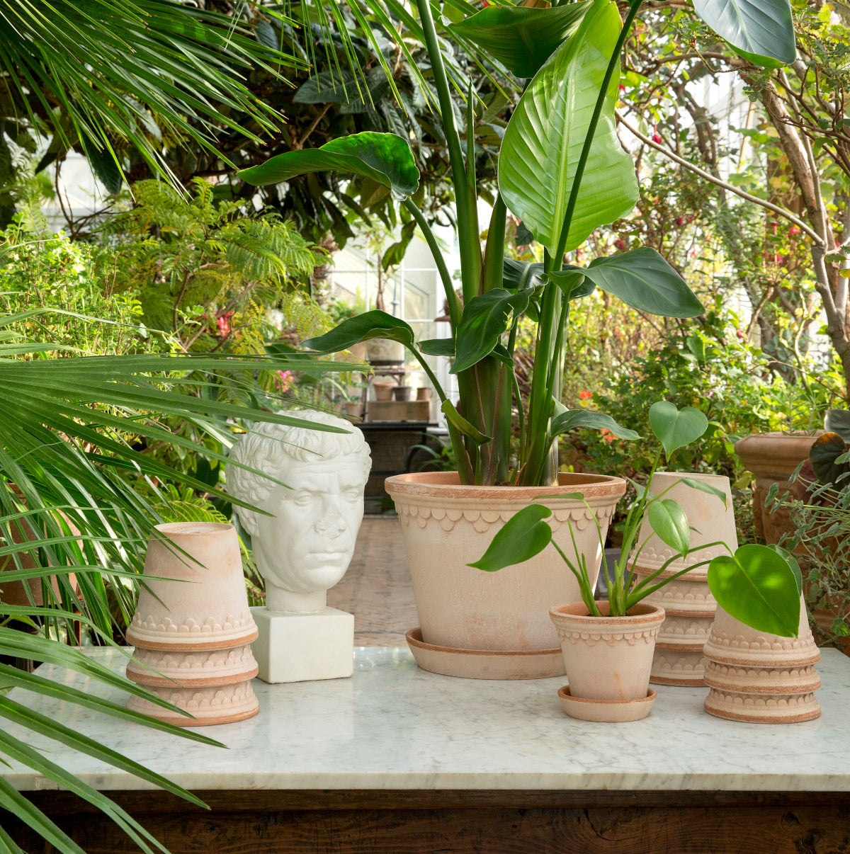 Bergs Potter Københavner krukke - 18x16 - rosa terracotta