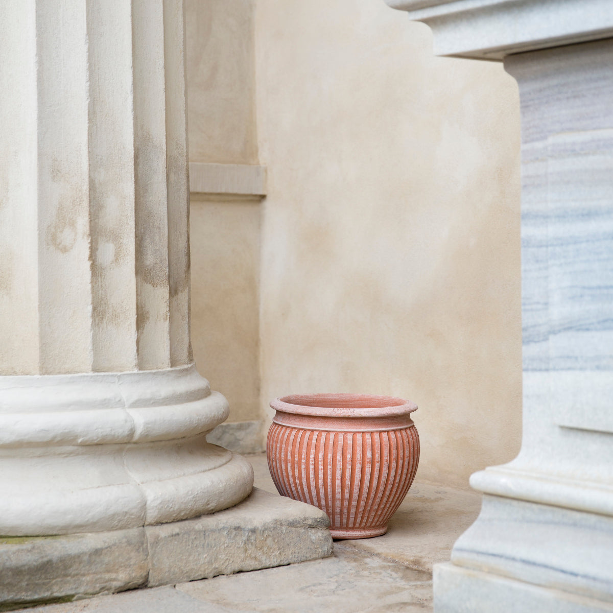 Bergs Potter Piccolina krukke - 35x31 - rosa terracotta