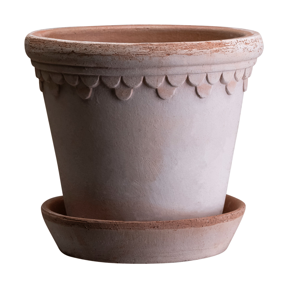 Bergs Potter Københavner krukke - 18x16 - rosa terracotta