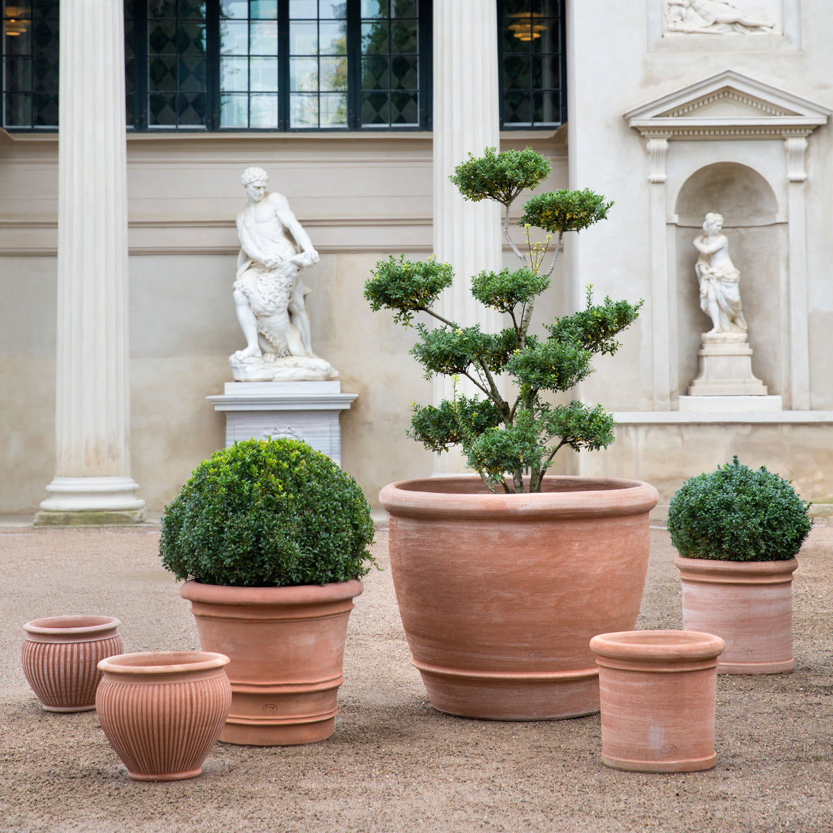 Bergs Potter Campana krukke - 105x80 - rosa terracotta