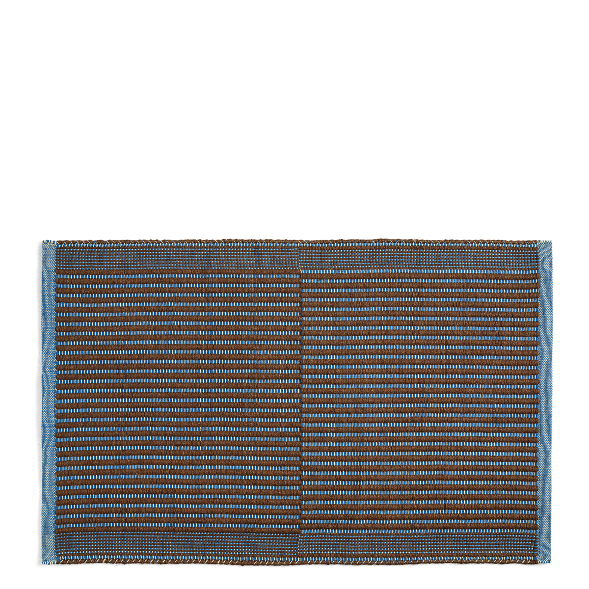 HAY Tapis Mat - 60x95cm - Chestnut And Blue