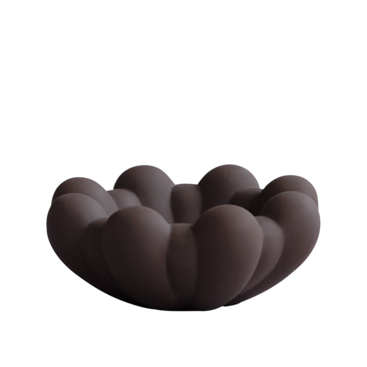 101 CPH Bloom tray - mini - chocolate brown