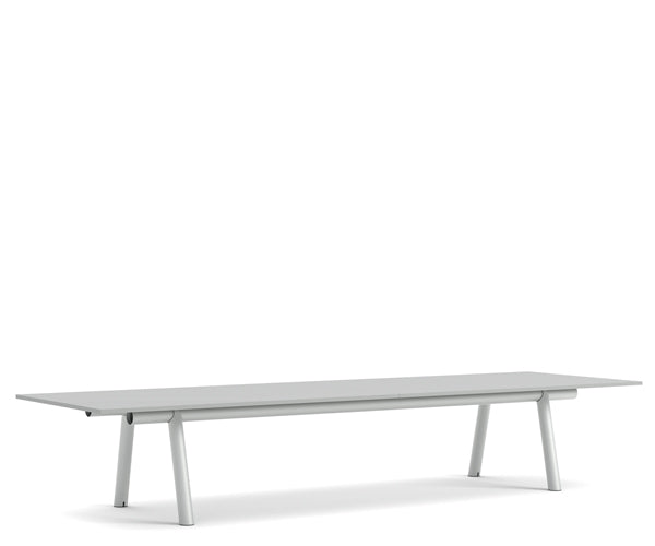 HAY Boa Table - 420x128 - Grey Linoleum