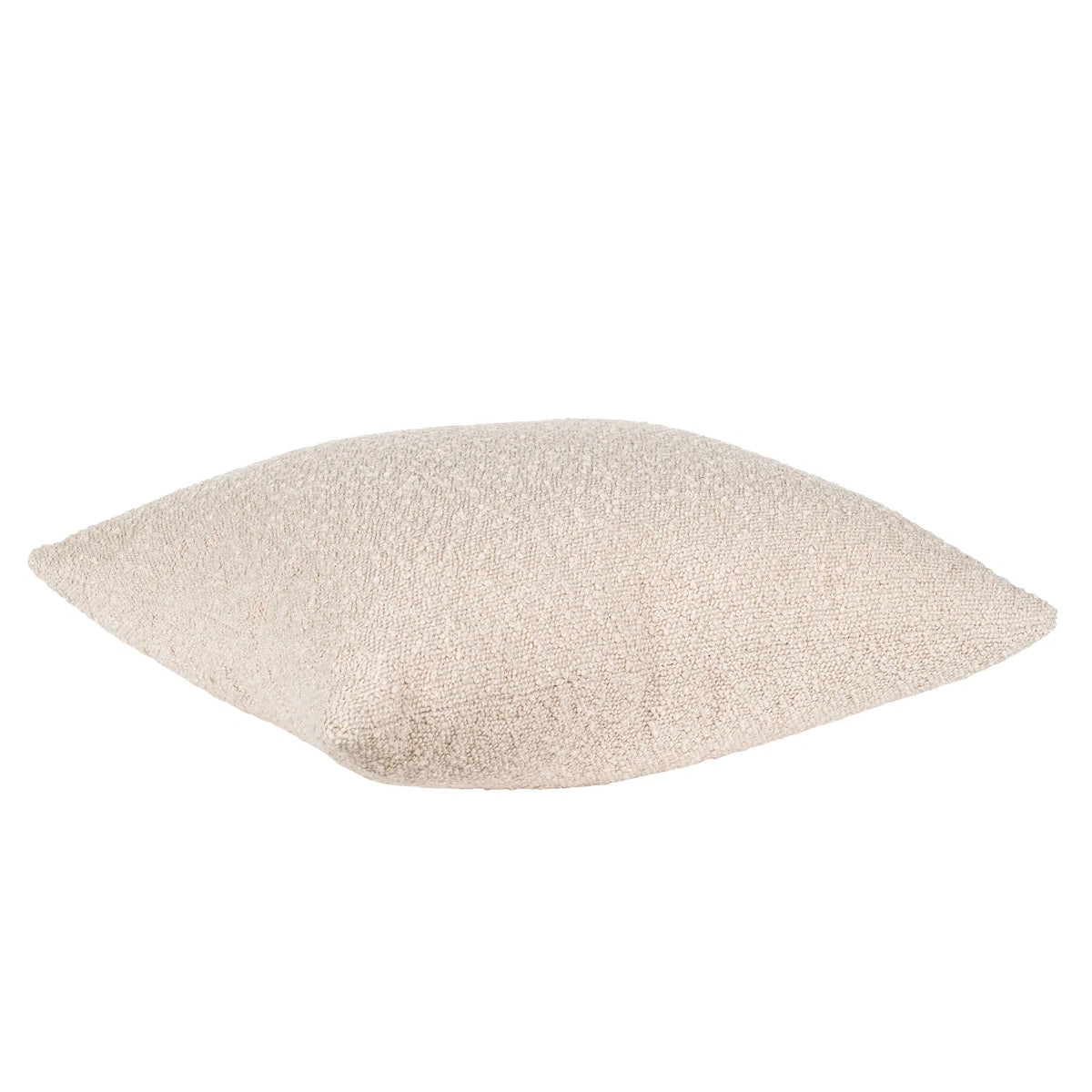 Boucle pude - 45x45 cm - light beige