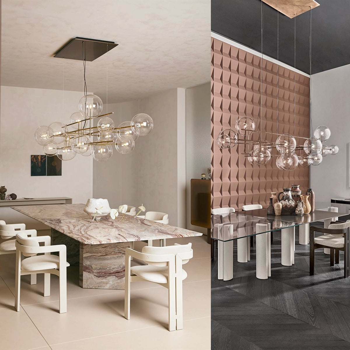 Gallotti & Radice Bolle Orizzontale Lampe - 200cm.