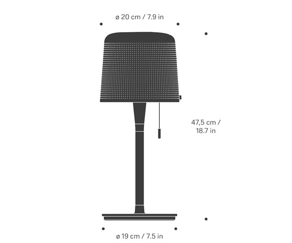 Vipp 530 Bordlampe