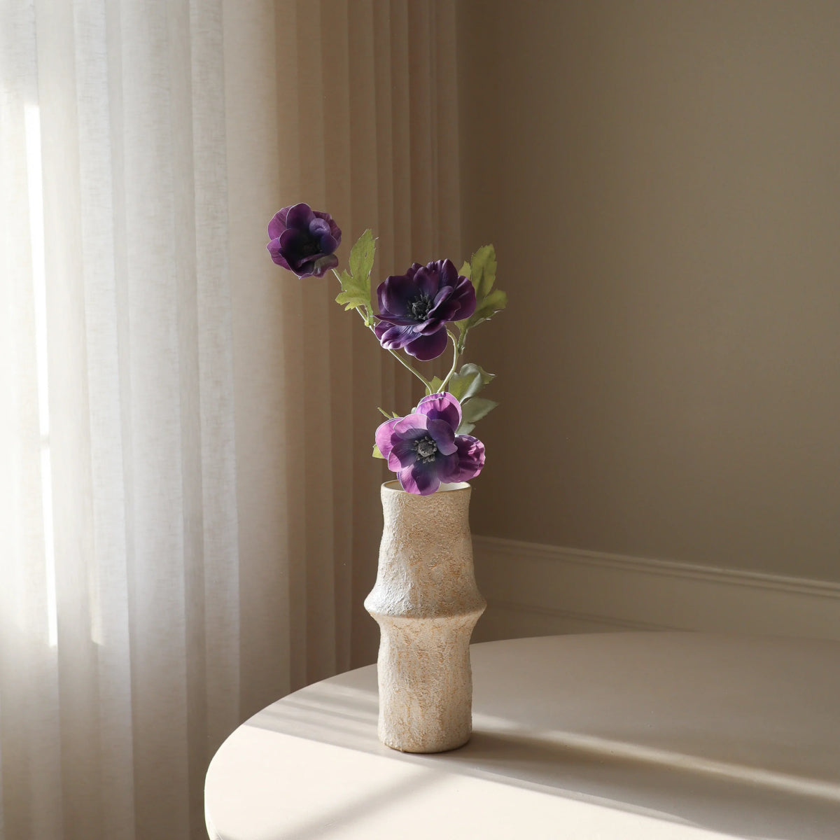 Botané Anemone blomst - lilla