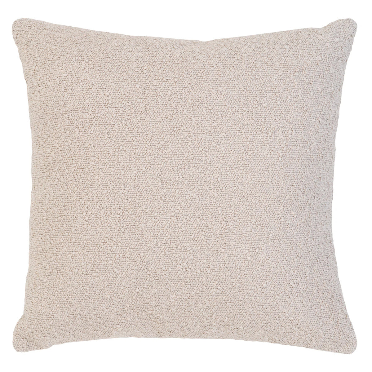 Boucle pude - 45x45 cm - light beige