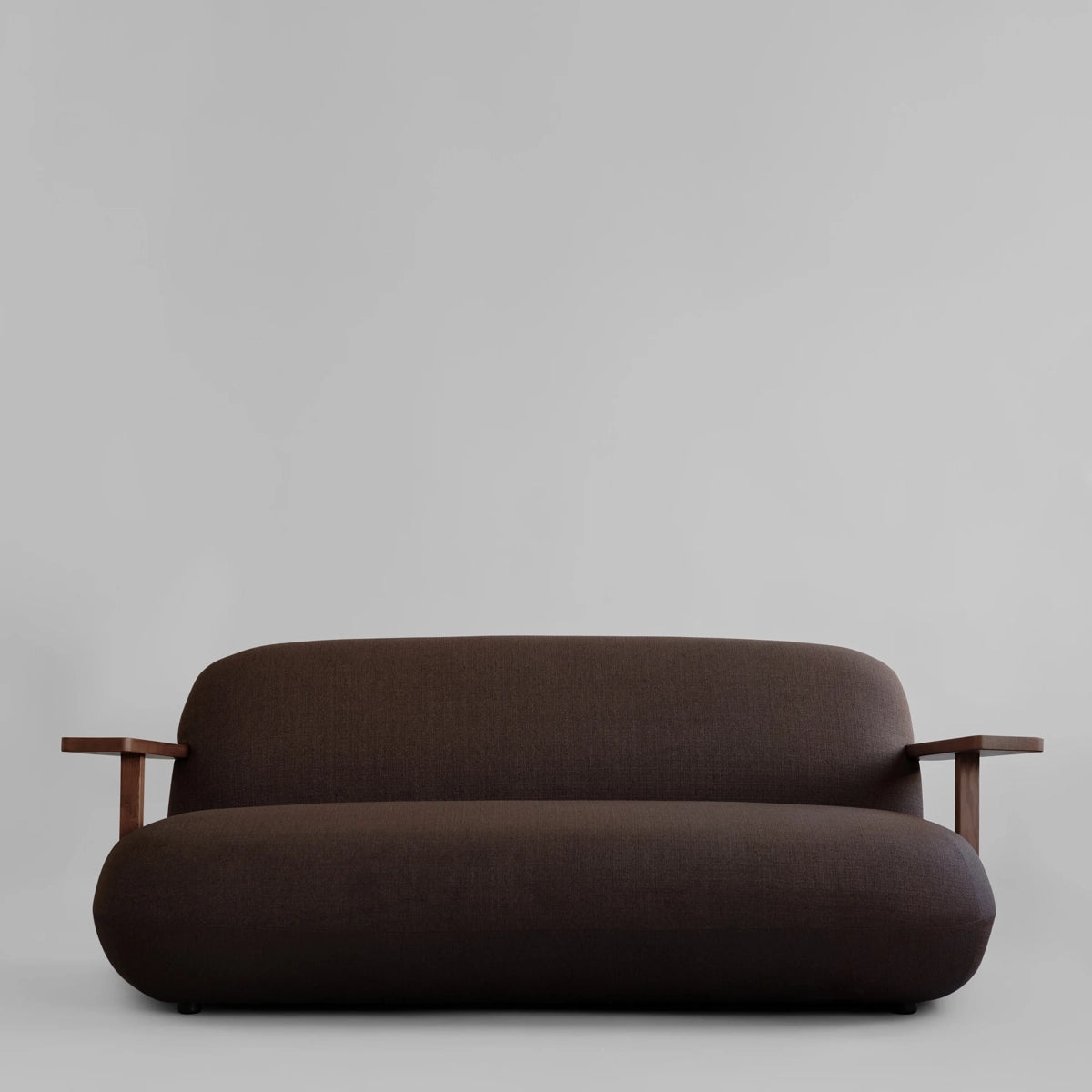 101 CPH Toe Sofa - Classic Brown Oak / Dark Brown