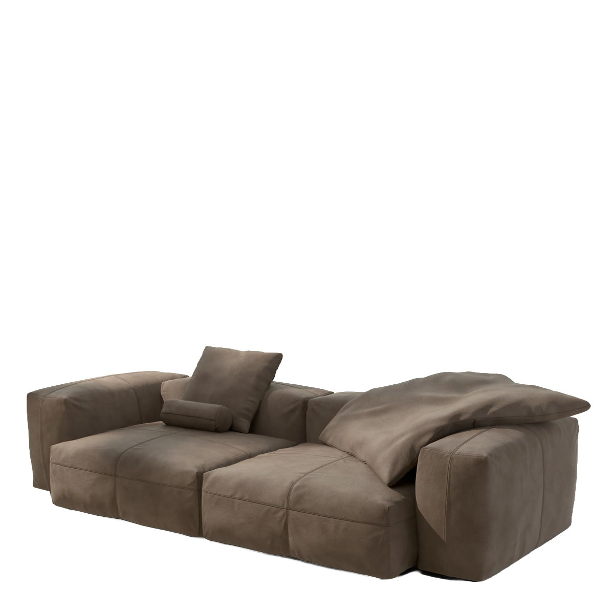 Vetsak Sofa Set 02 Large - Leather - Cacao