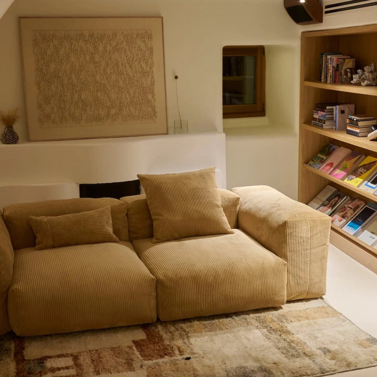 Vetsak Sofa Set 02 Large - Cord Velours - Camel