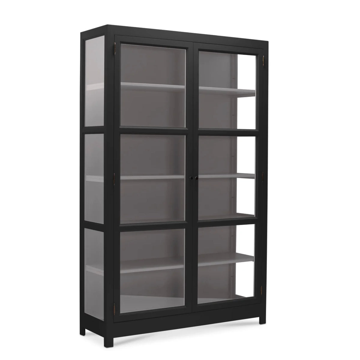 Living Goodies Carlington Edge vitrineskab - medium - sort