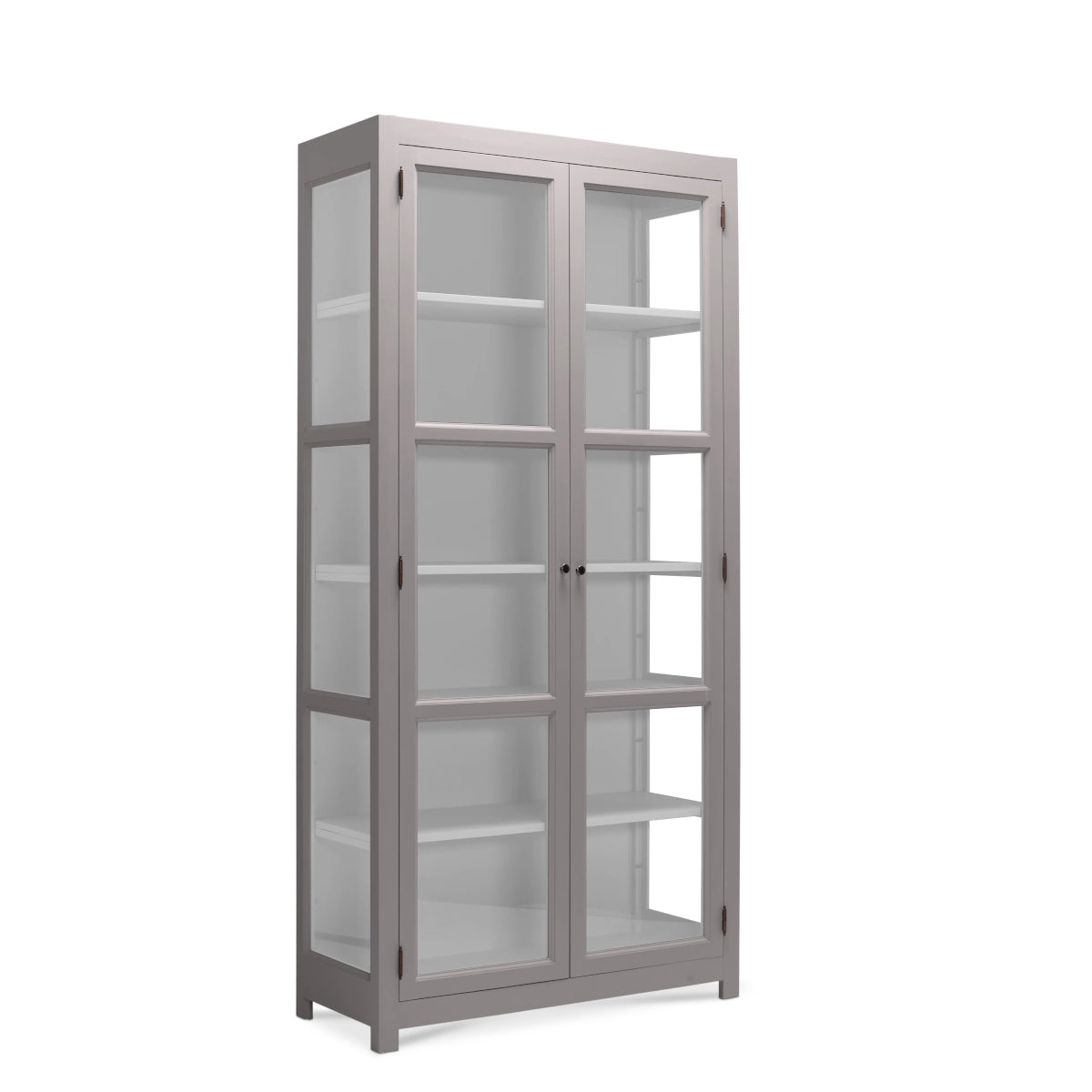 Living Goodies Carlington Edge vitrineskab - small - gråbrun