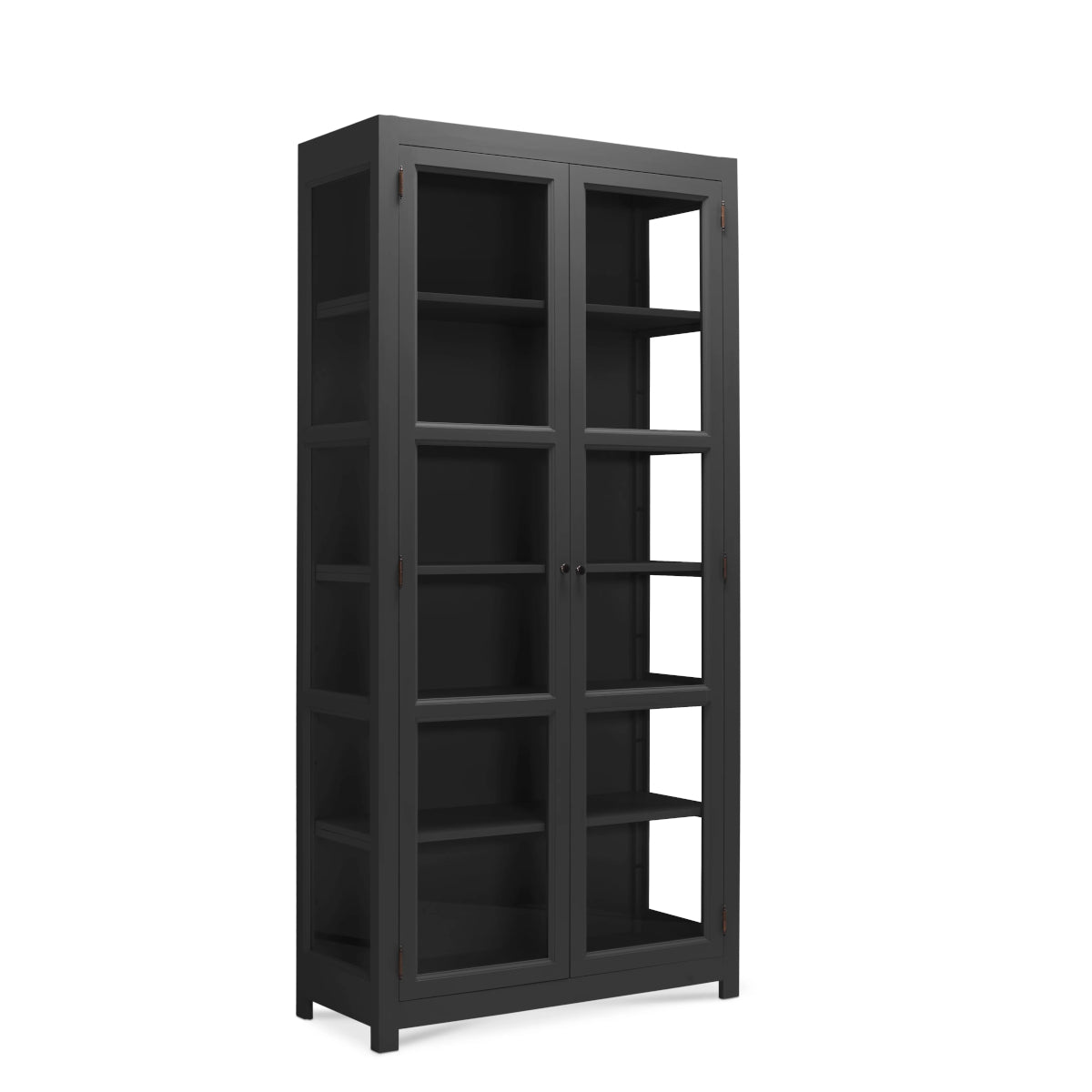 Living Goodies Carlington Edge vitrineskab - small - sort