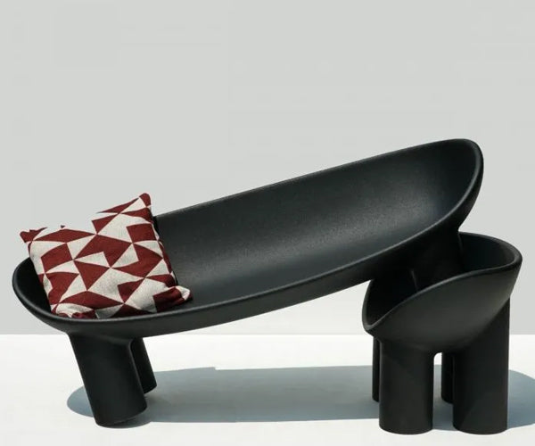 Driade Roly Poly Sofa - Charcoal
