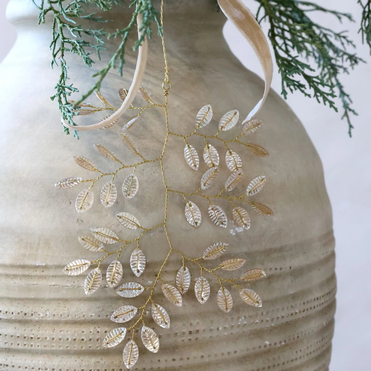 Chic Antique Paliet ophæng - champagne - 13x10