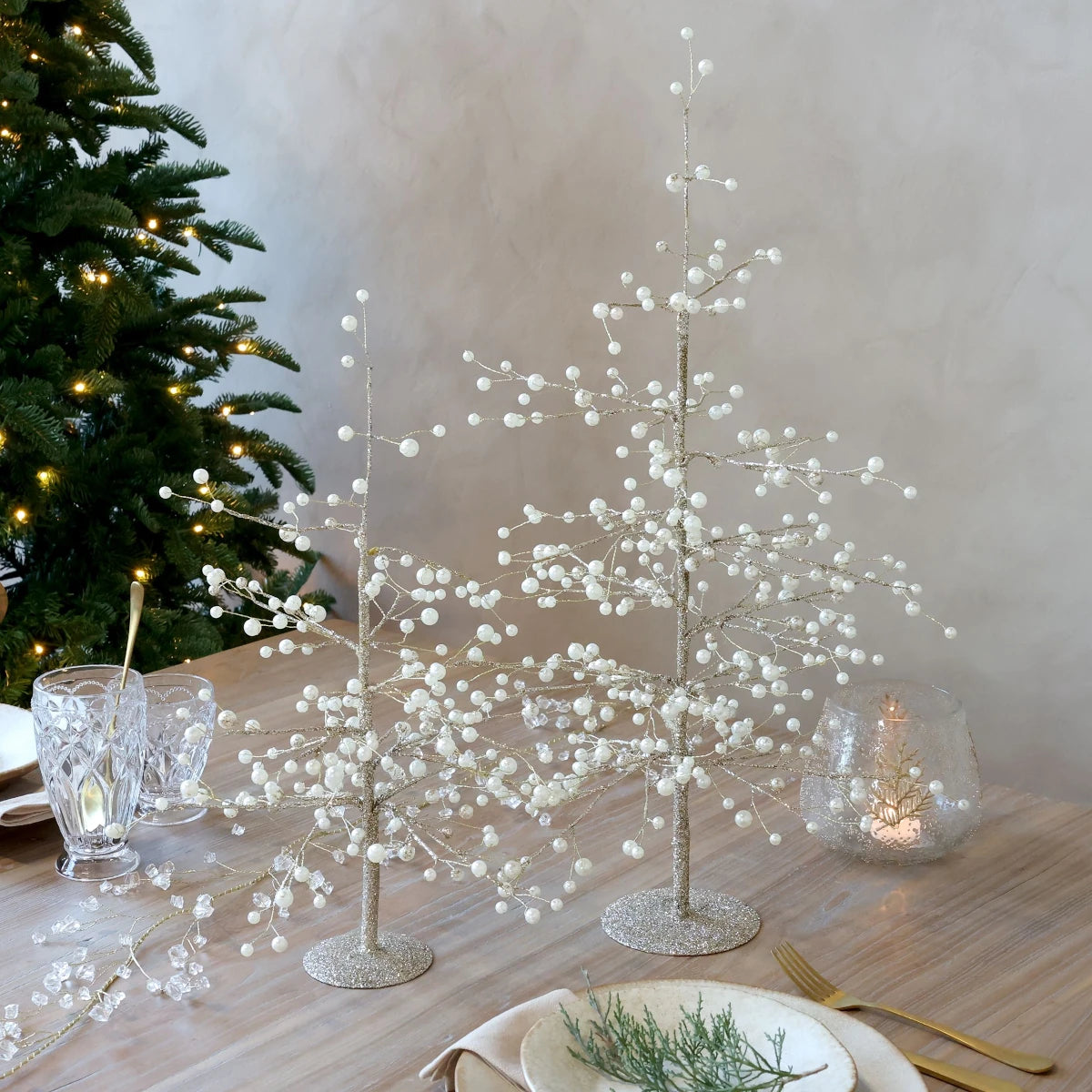 Chic Antique Perle juletræ - creme - 62