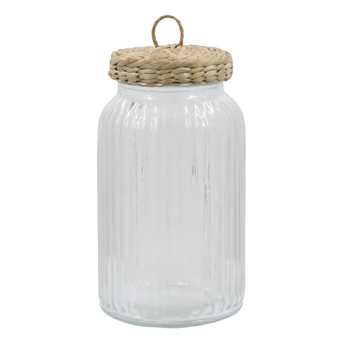 Chic Antique opbevaringsglas m/flet låg - 1200 ml - 20x11
