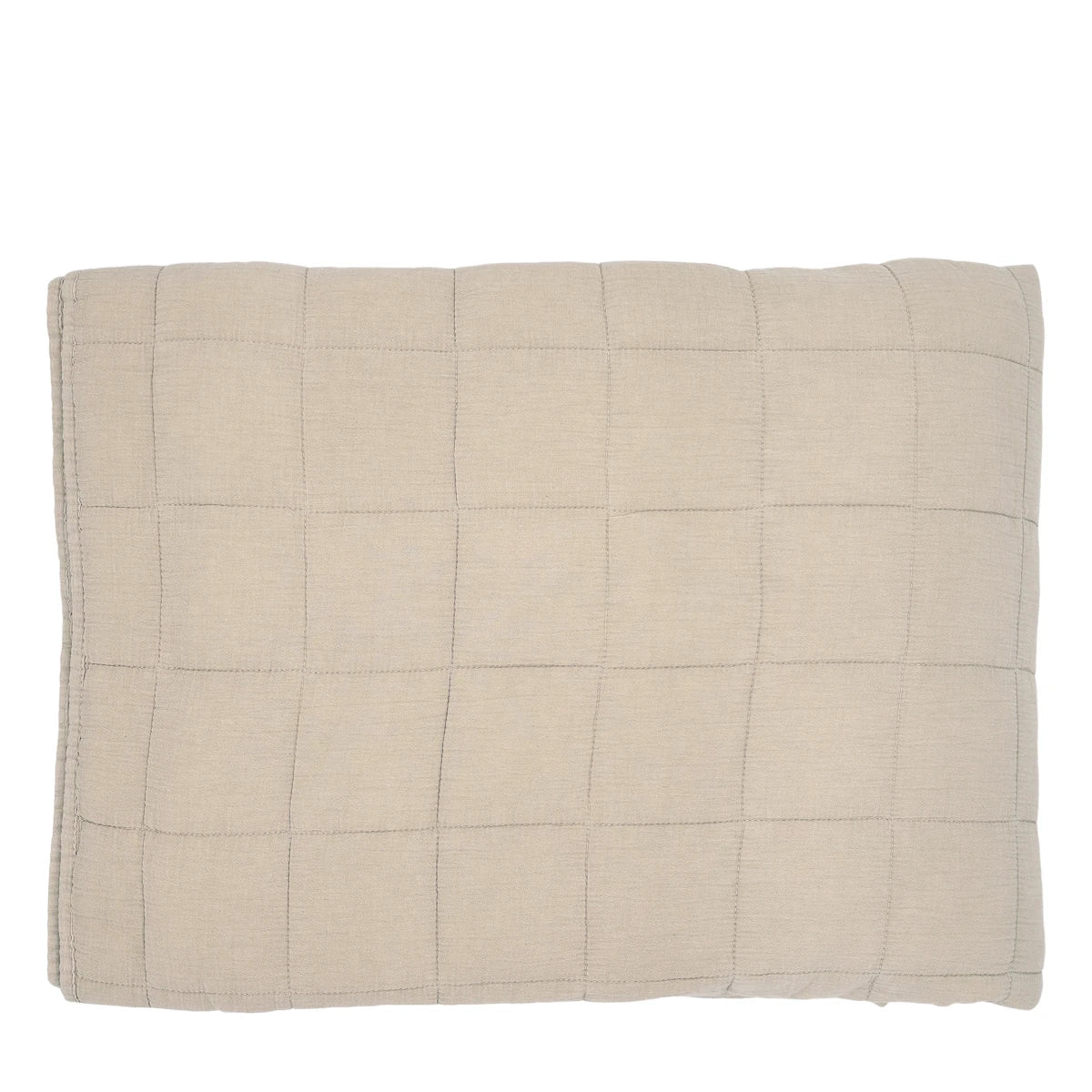 Chic Antique Vintage Quilt sengetæppe - hør - 240x240