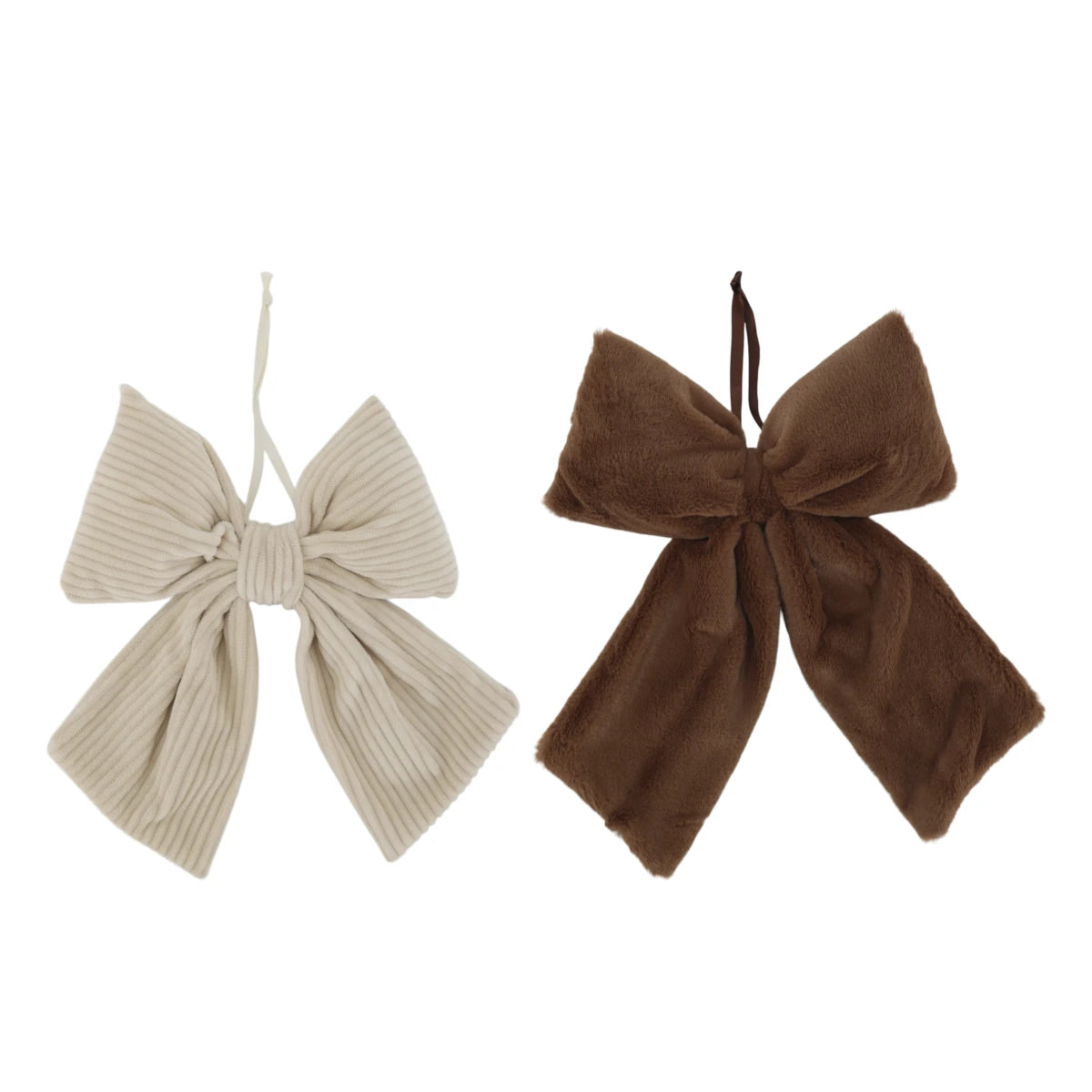 Chic Antique sløjfe - sæt af 2 - beige / mocca